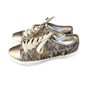 Michael‎ Kors Women's Gold Trainers Sz 6.5